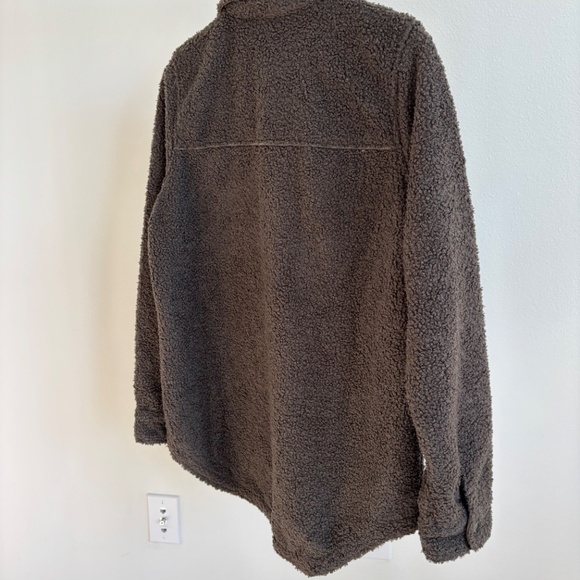 Vuori Women's Sycamore Shirt Jacket Color: DARK COCOA Size XXS - Picture 11 of 14